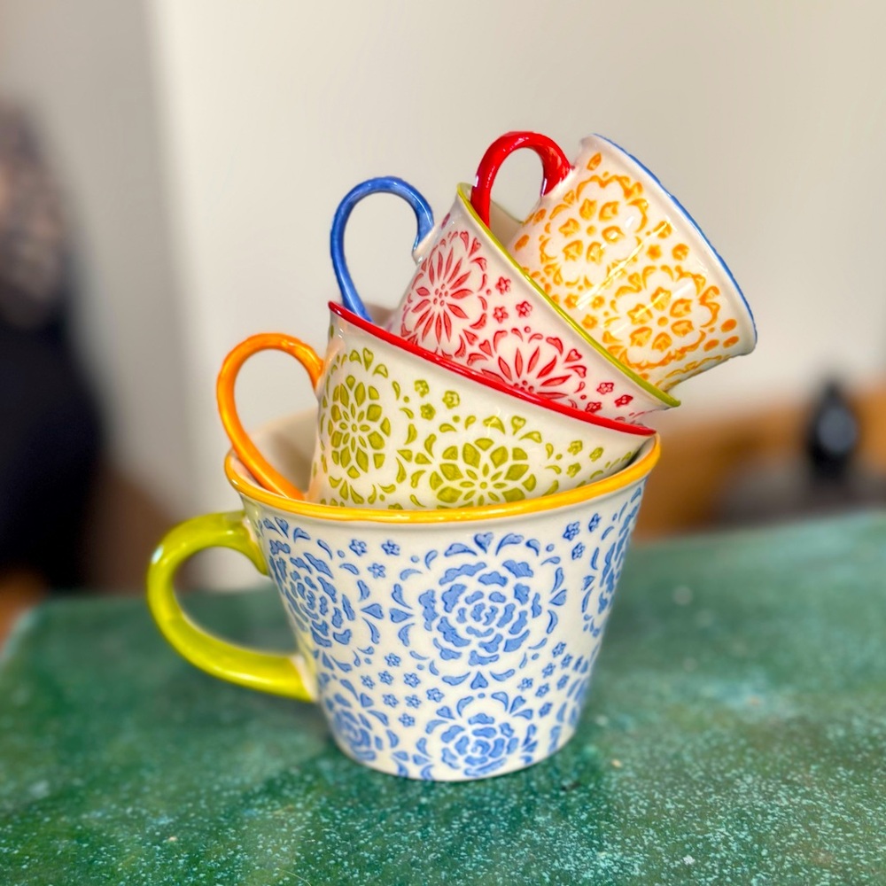 Colorful Pier1 Imports measuring cup set
